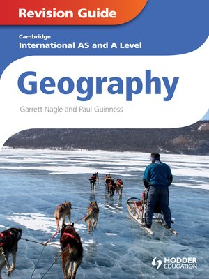 cover image of Cambridge International AS and A Level Geography Revision Guide